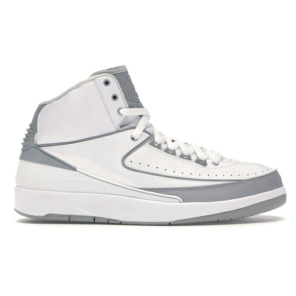 Jordan ジョーダン メンズ スニーカー  【Jordan 2 Retro Silver Anniversary】  大きさ US_10(28.0糎) White/Metallic Silver-Natural Grey