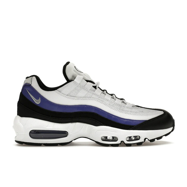 Nike ナイキ メンズ スニーカー 【Nike Air Max 95 SE White Persian Violet】 サイズ US_11.5(29.5cm) White/Metallic Silver-Black｜asty