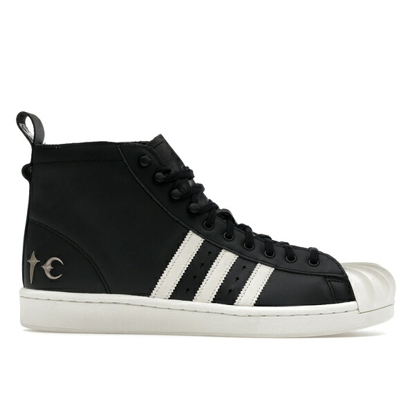 adidas アディダス メンズ スニーカー  【adidas Superstar Boot Thug Club Black White】  大いさ US_5(23.0珊) Black/White メンズ靴-スニーカー