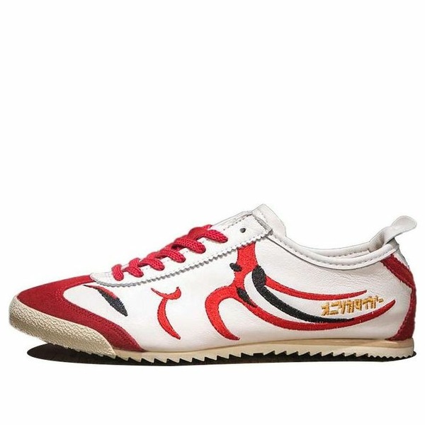 Onitsuka Tiger オニツカタイガー メンズ スニーカー 【Onitsuka Tiger Mexico 66 Kabuki Nippon Made 'White Red' TH6A4L-0123】 サイズ US_6.5(24.5cm)｜asty