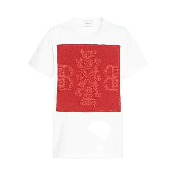 バリー メンズ Tシャツ トップス Logo-patch t-shirt White｜asty