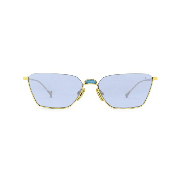 アイぺタイザー メンズ サングラス・アイウェア アクセサリー Kanda rectangle-frame sunglasses Gold｜asty 29,770円
