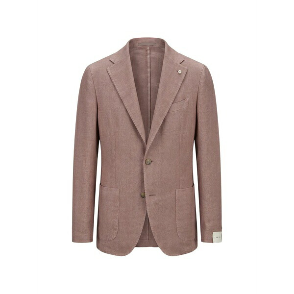 エルビーエム1911 メンズ ジャケット＆ブルゾン アウター Buttoned blazer Pink｜asty
