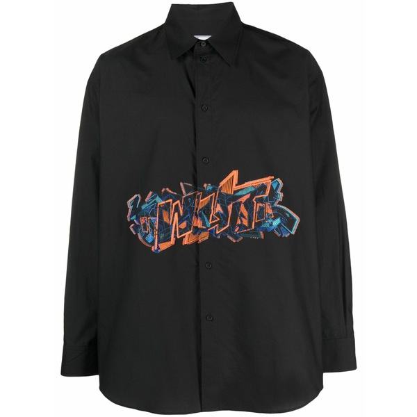 象牙色 メンズ プルオーバー トップス Graf coupe\u0027 long-sleeved shirt Black