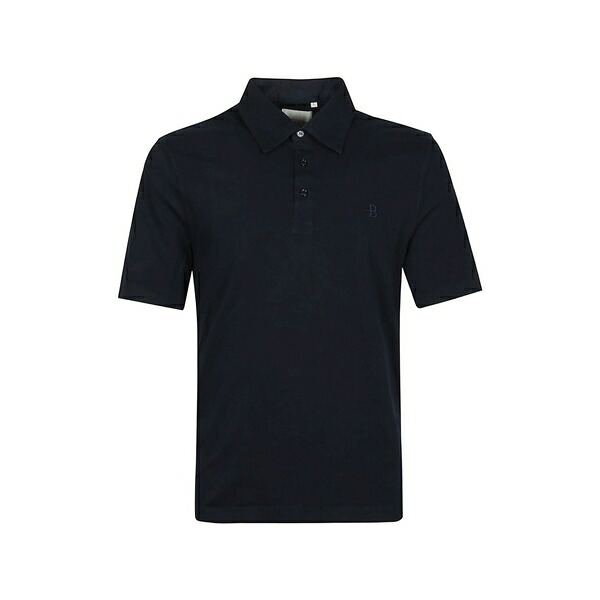バランタイン メンズ スポーツシャツ トップス Short-sleeved polo shirt Blue