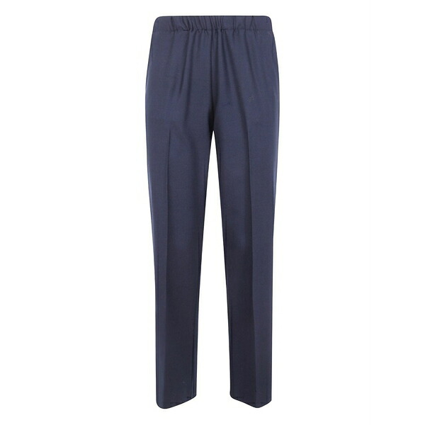 キルティ レディース カジュアルパンツ ボトムス Elastic-waist trousers Blue｜asty
