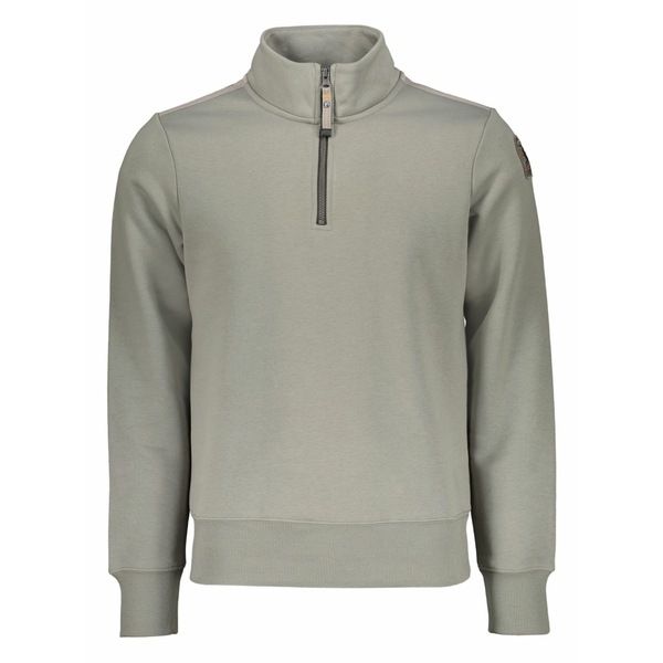 パラジャンパーズ メンズ パーカー・スウェットシャツ アウター Zip-collar sweatshirt Grey