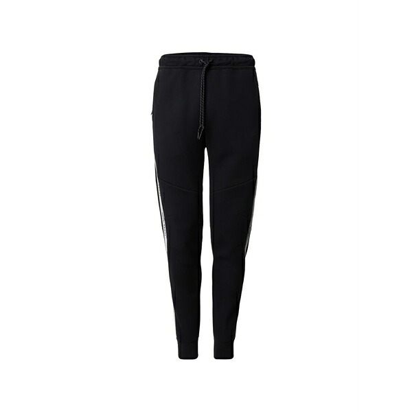 ナイキ レディース 心地好いズボン下 ボトムス Elasticated drawstring tapered trousers Black