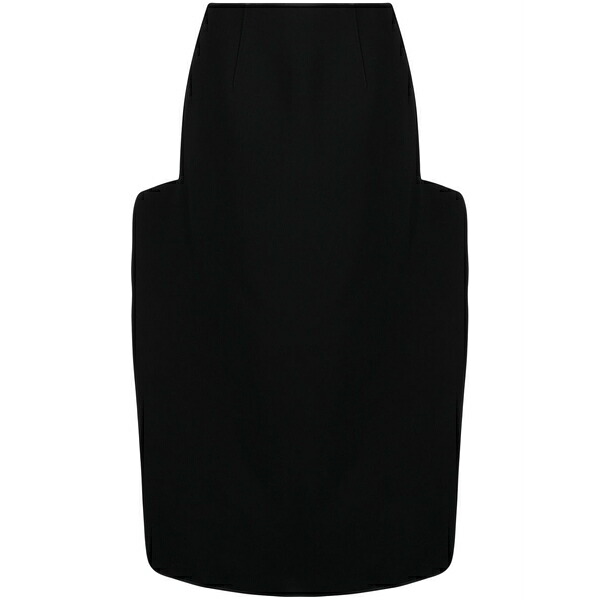 マティチェフスキ レディース スコート ボトムス Pureness cut away skirt Black
