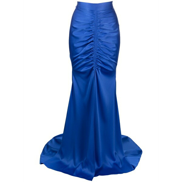 アレックスぺりー レディース スコート ボトムス Draped train skirt Blue