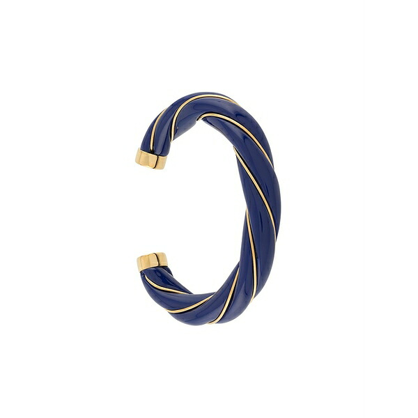 オーレリー ビダマン レディース ブレスレット・バングル・アンクレット アクセサリー Diana twist-cuff bracelet Blue｜asty