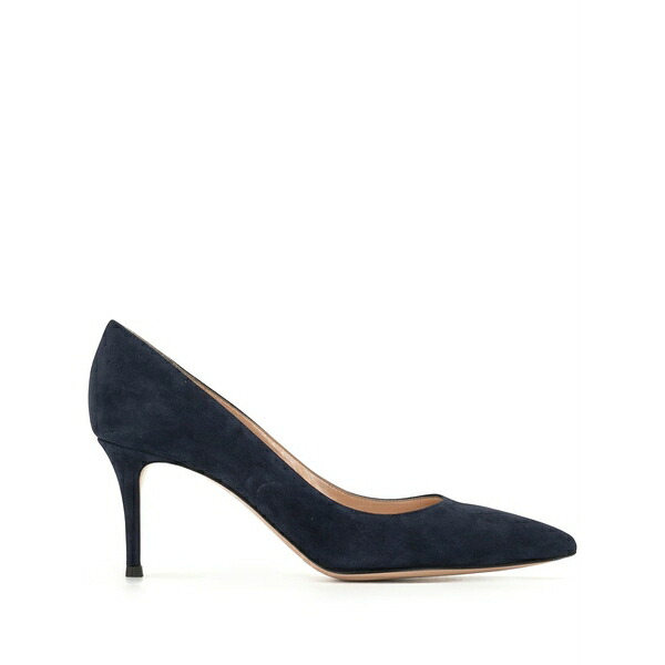 ジャンヴィト ロッシ レディース パンプス シューズ 70粍 pointed-toe pumps Blue