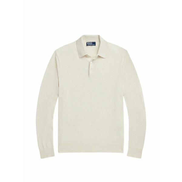 ラルフローレン メンズ スポーツシャツ トップス Long-sleeve polo shirt Neutrals