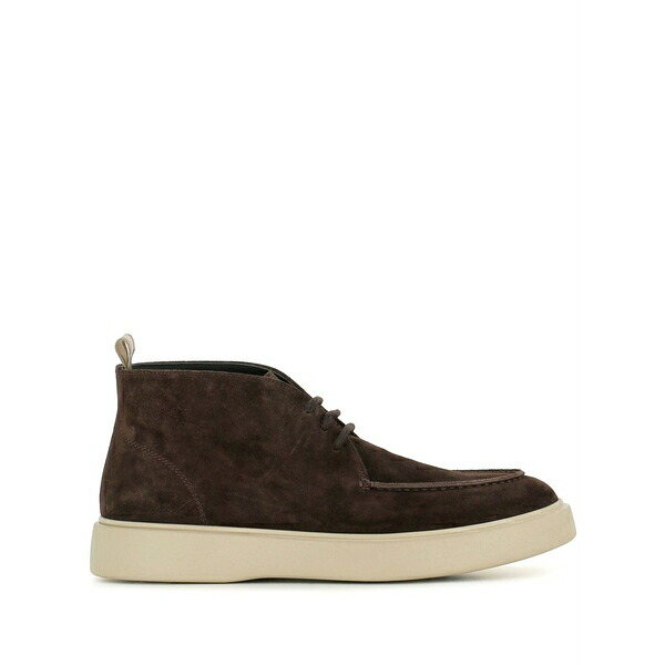 オフィチーネ 創造的 メンズ ブーツ シューズ Frame 002 suede ankle boots Brown