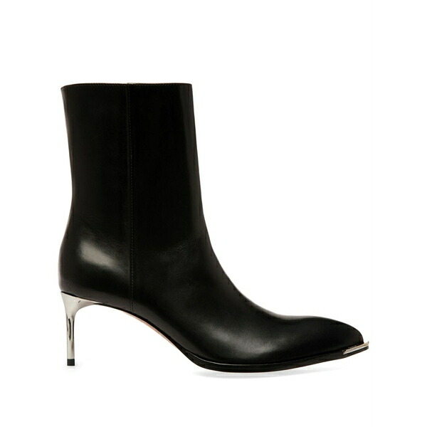 バリー レディース ブーツ シューズ Hanika leather ankle boots Black