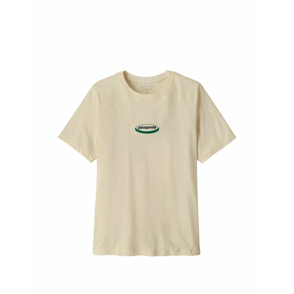 パタゴニア メンズ プルオーバー トップス \u002795 oval-logo t-shirt Neutrals