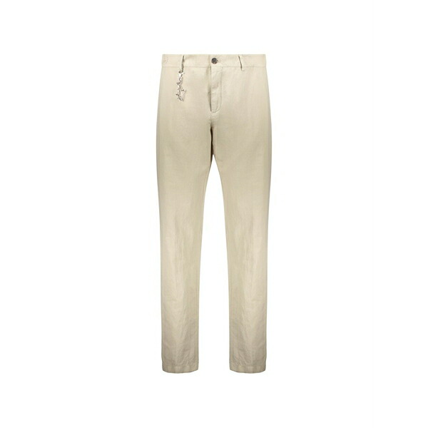 ポールアンドシャーク メンズ 心地好いズボン下 ボトムス Buttoned trousers Neutrals