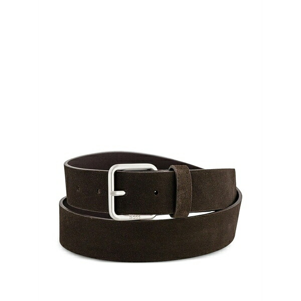 元締め メンズ 胴締め 付属品 Square-buckle belt Brown