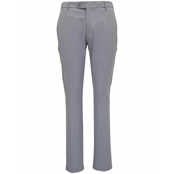 ピーター・銀鏡 メンズ 心地好いズボン下 ボトムス Tailored straight-leg trousers Grey
