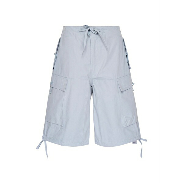 オーエーエムシー メンズ 心地好いズボン下 ボトムス Peacemaker fatigue cotton cargo shorts Blue