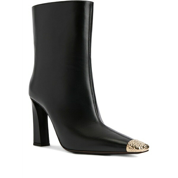 ジュゼッペザノッティ レディース ブーツ シューズ Metallic-toe block-heel boots Black｜asty 114,400円