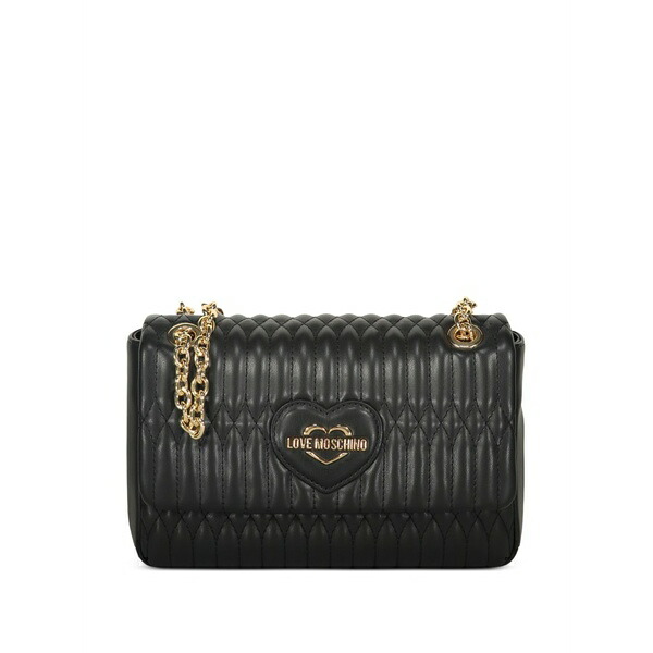 ラブ モスキーノ レディース ショルダーバッグ バッグ Quilted chain shoulder bag Black｜asty