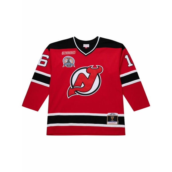 ミッチェル\u0026ネス メンズ プルオーバー トップス Nhl dark \"devils 1999 bobby holik\"" jersey Red"