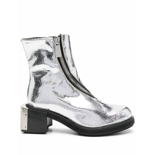 ゲーエムベーハー レディース ブーツ シューズ Ergonomic 50粍 riding ankle boots Silver
