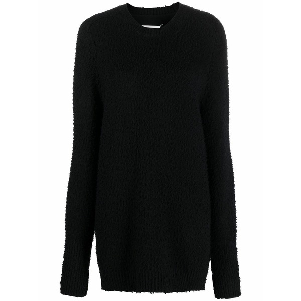 マルタンマルジェラ レディース 編み物\u0026スウェーター アウター Four-stitch brushed jumper Black