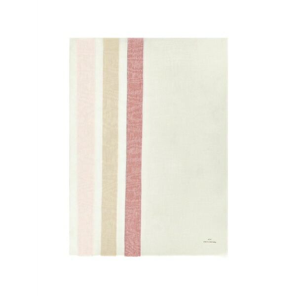 ポールアンドシャーク メンズ マフラー・ストール・スカーフ アクセサリー Striped scarf Neutrals|asty