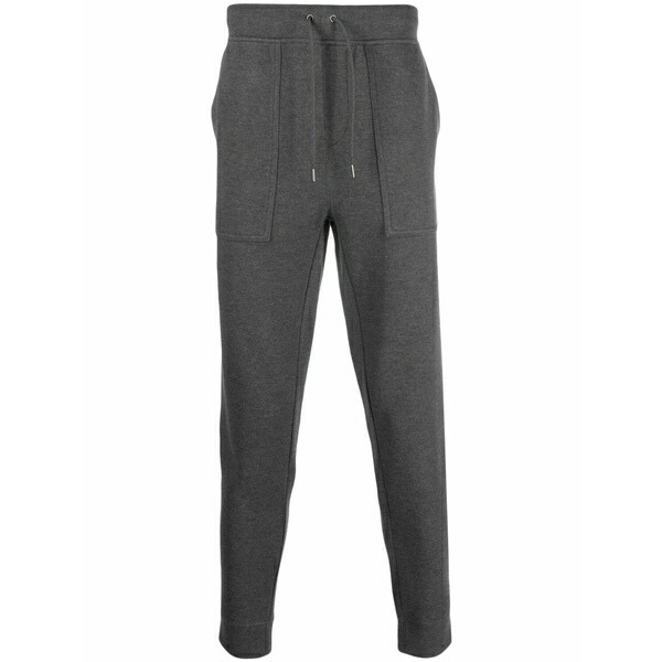 ラルフローレン メンズ 心地好いズボン下 ボトムス Polo pony-embroidered track pants Grey