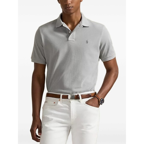 ラルフローレン メンズ スポーツシャツ トップス Short-sleeves polo shirt Grey