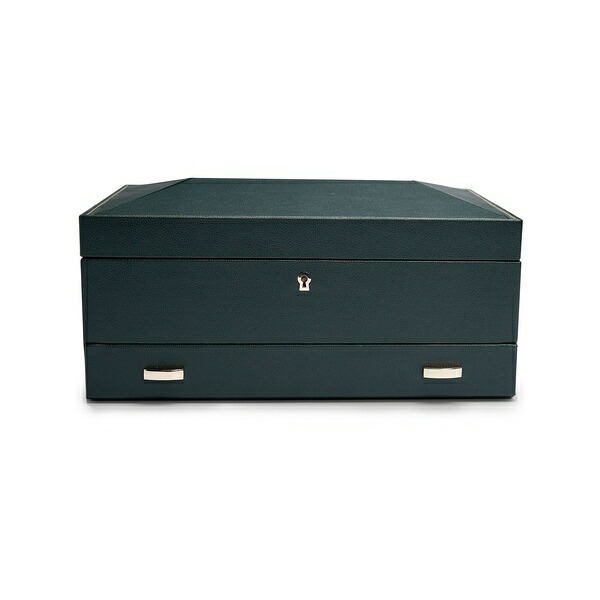 ウルフ メンズ 腕時計 アクセサリー 10 piece watch box Green|asty
