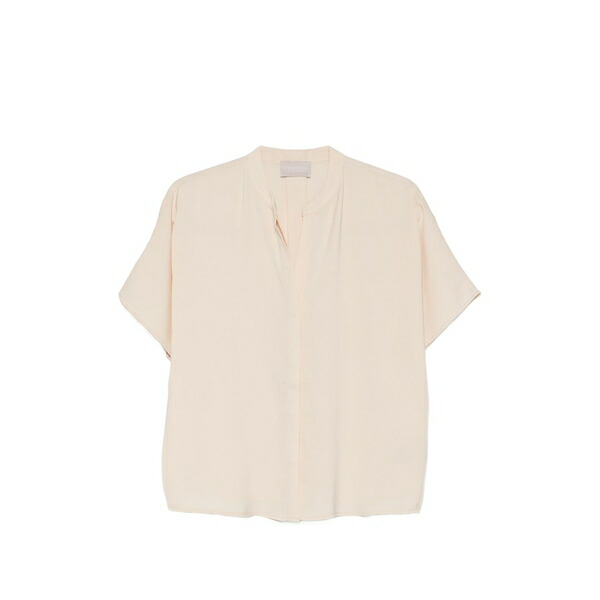 エミスフィール レディース プルオーバー トップス V-neck shirt Neutrals