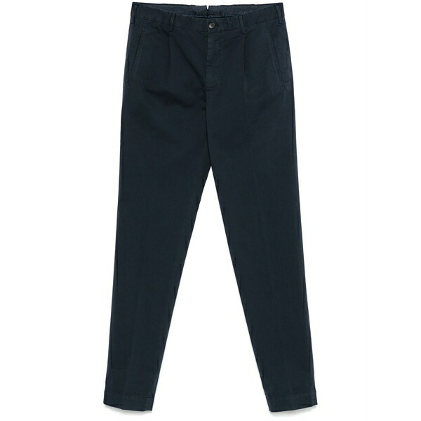 インコテックス メンズ 心地好いズボン下 ボトムス Tapered trousers Blue ズボン・パンツ-メンズファッション