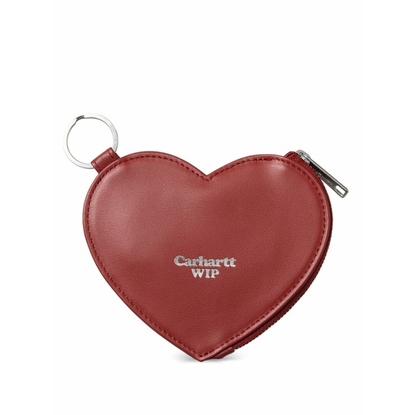 カーハート メンズ 財布 アクセサリー Heart keyring cardholder Red｜asty