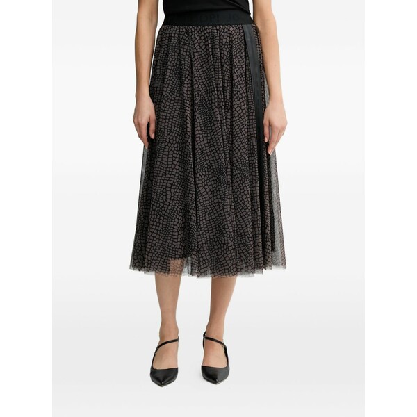 ジョープ レディース スカート ボトムス Fridi belted midi skirt Brown｜asty