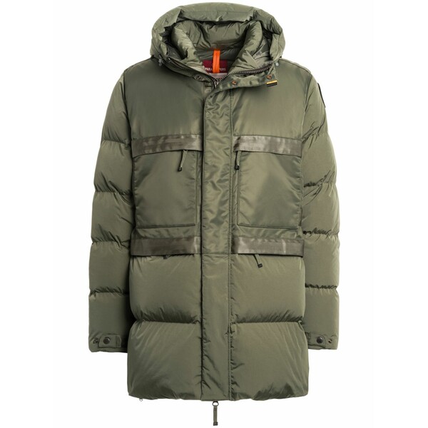 パラジャンパーズ メンズ 厚地の外套 アウター Hooded jacket Green コート・ジャケット-メンズファッション