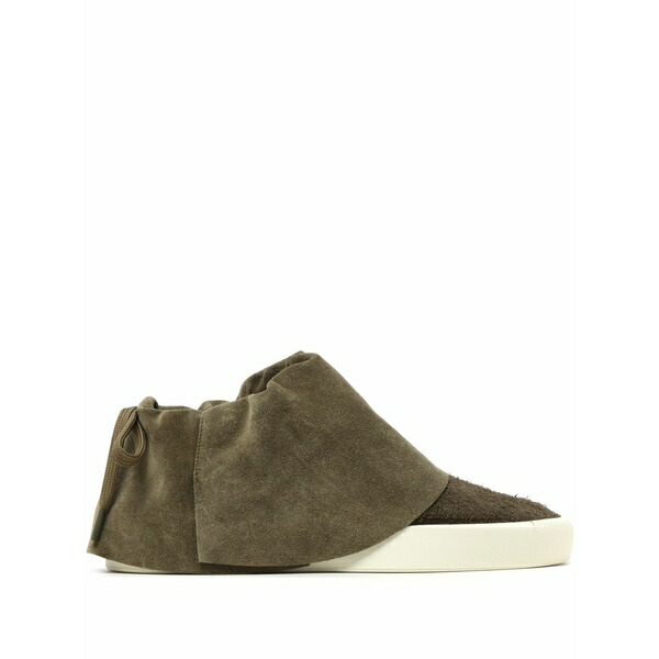 フィアオブゴッド メンズ スニーカー シューズ Moc low suede sneakers Brown