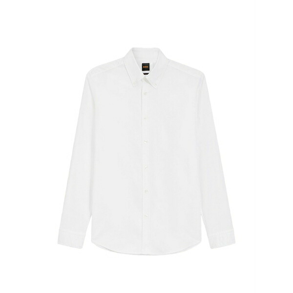 主任者 メンズ プルオーバー トップス Button-up shirt White