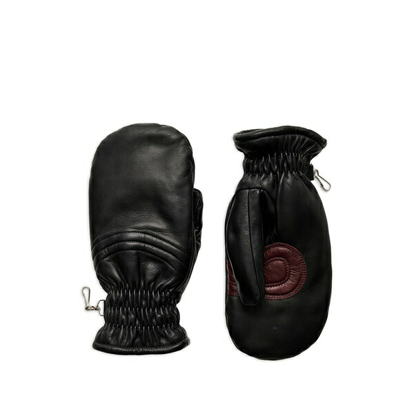 アワーレガシー メンズ グローブ 付属物 Spheric mittens leather gloves Black