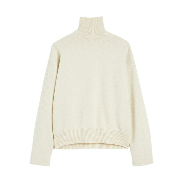 ジル・サンダー レディース 編み物\u0026スウェーター アウター High-neck sweater Neutrals