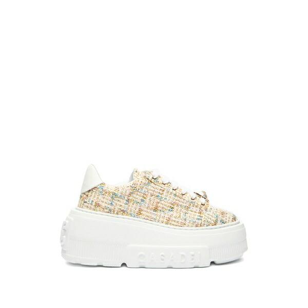 カサディ レディース スニーカー シューズ Nexus boucl?? sneakers White