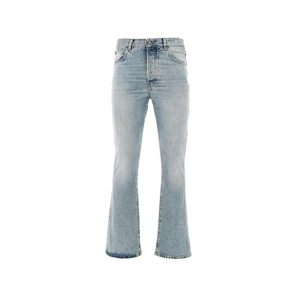 ご機嫌冷やりとした メンズ ジーンズズボン下 ボトムス Fergus washed five-pocket jeans Blue メンズファッション-ズボン・パンツ