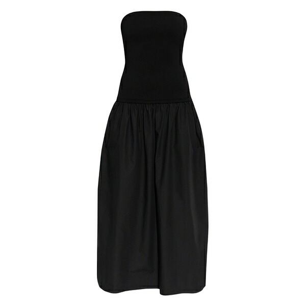 ラグアンドボーン レディース 衣装 トップス Irina strapless gathered maxi dress Black