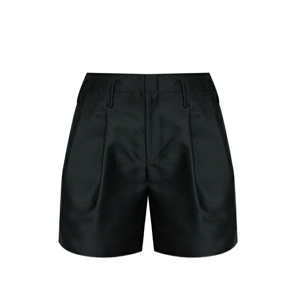 ケンゾー メンズ カジュアルパンツ ボトムス Pleated tailored shorts Black|asty