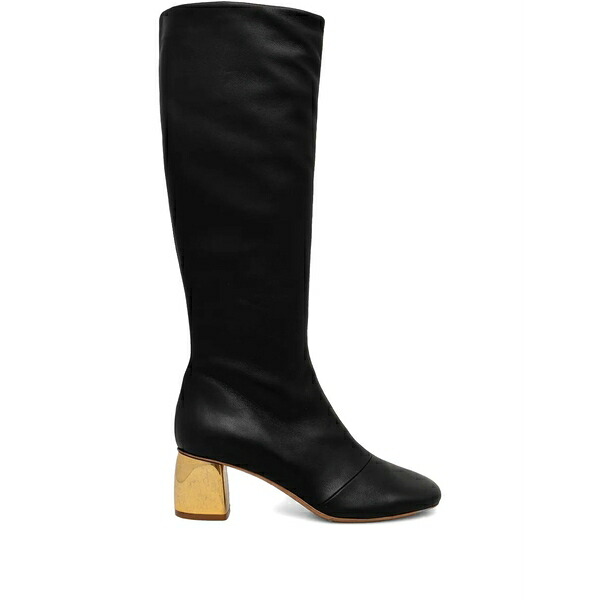 フォルテ フォルテ レディース ブーツ シューズ 55mm leather boots Black｜asty