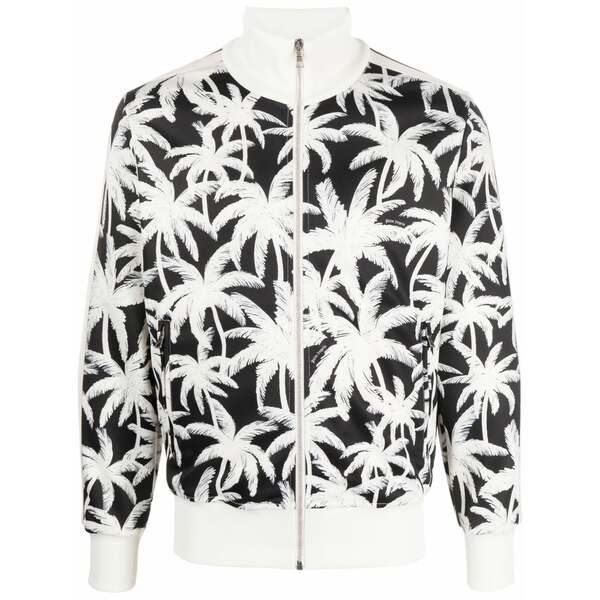 パーム・エンジェルス メンズ ジャケット＆ブルゾン アウター Palms zip-up track jacket Black｜asty