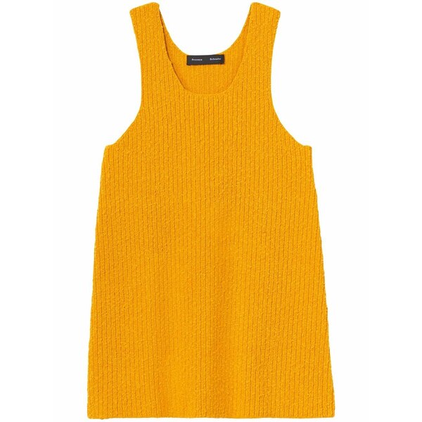 プロエンザショラー レディース 編み物\u0026プルオーバー アウター M??lange boucl?? knitted tank top Yellow