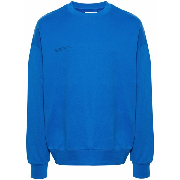 パンガイア メンズ パーカー・スウェットシャツ アウター 365 midweight organic-cotton sweatshirt Blue